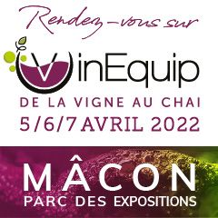 Retrouvez-nous au VinEquip de Mâcon 2022